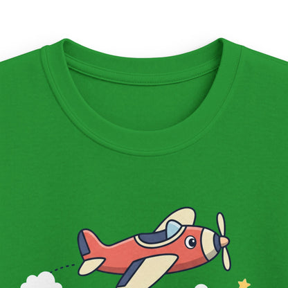 Kids Tee — “My Dad Fly’s Planes” Airplane Graphic Father’s Day Shirt