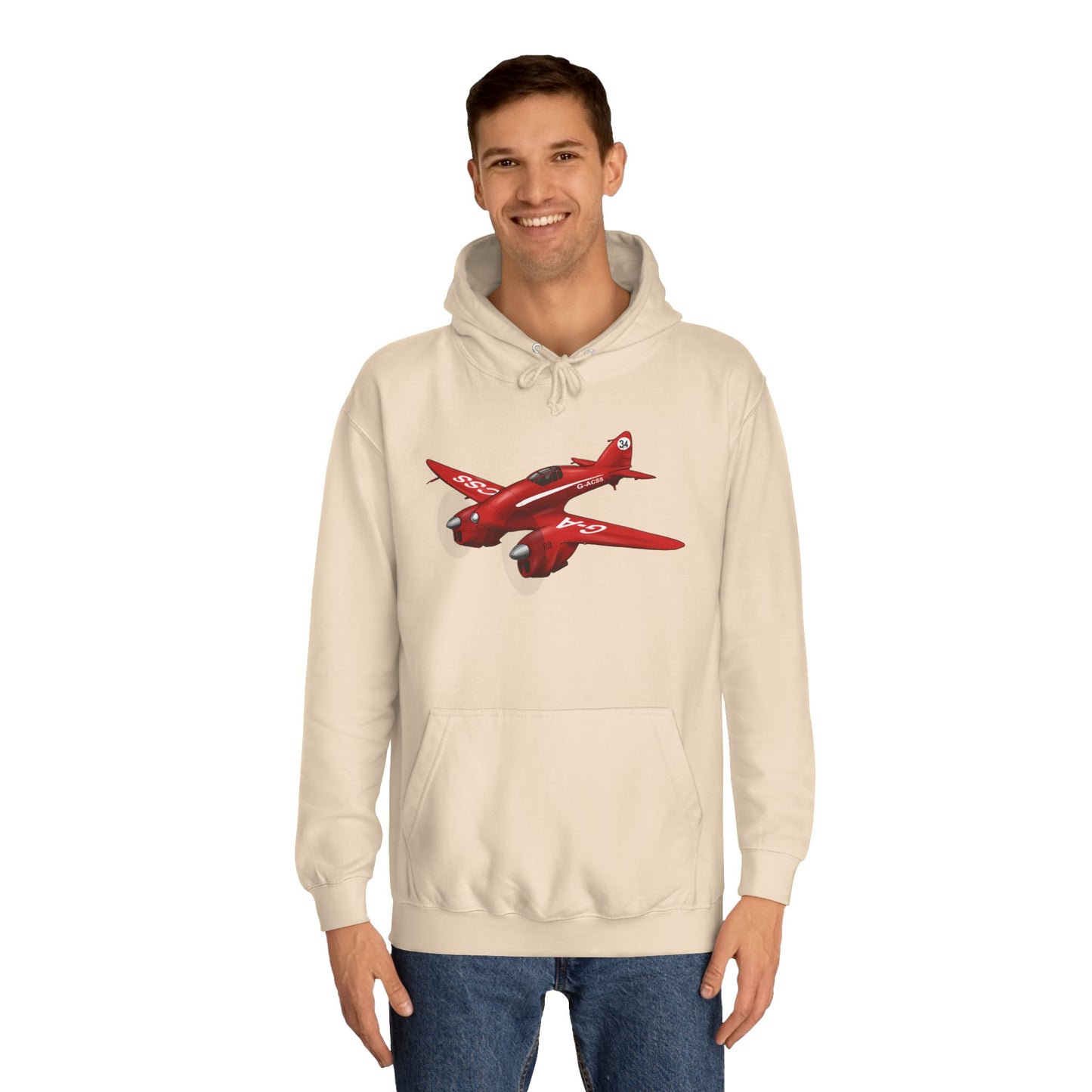 Historic Comet Racer  - Historic Aircraft Hoodie