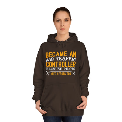 ATC Slogan Unisex College Hoodie - Funky Aviation