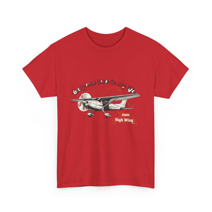 Team High Wing Aviation T-Shirt — Pilots & Plane Lovers