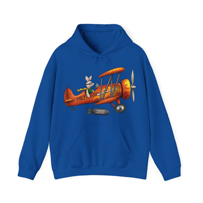 This little Piggy Pilot design Unisex Hoodie - Funky Aviation