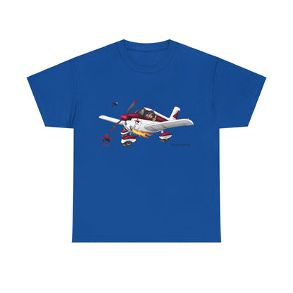 Hand Drawn LAC Piper PA28 T-Shirt
