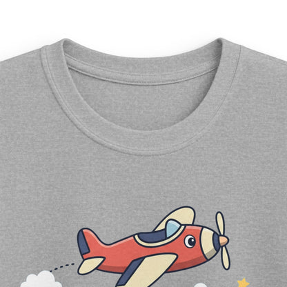 Kids Tee — “My Dad Fly’s Planes” Airplane Graphic Father’s Day Shirt