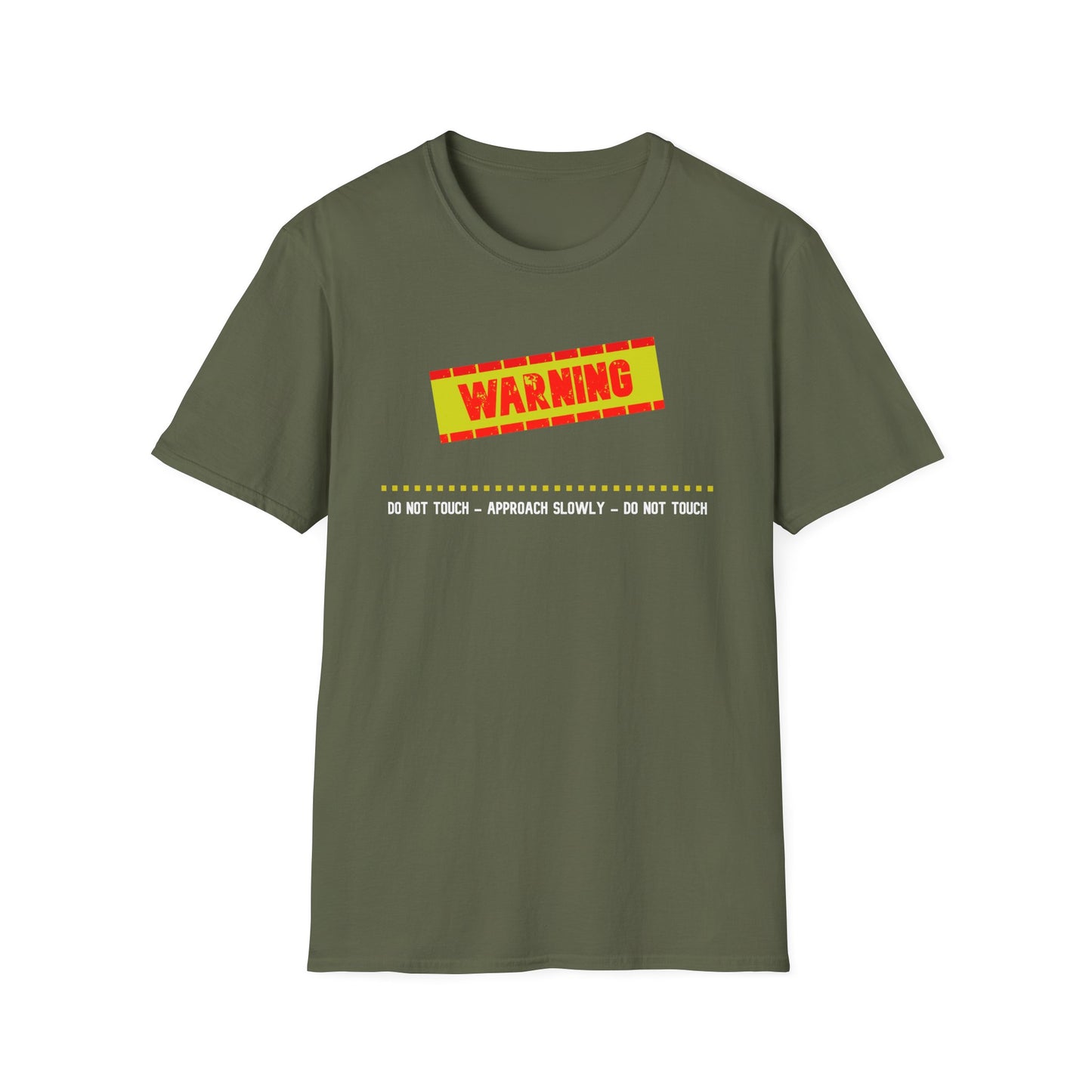 WARNING ! Approach Slowly SLA Aviation Logo T-Shirt