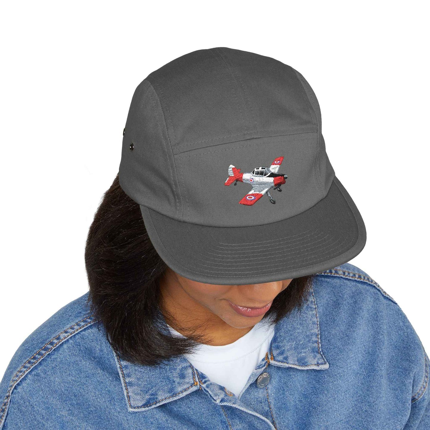 DH Chipmunk Racing Embroidered 5-Panel Cap