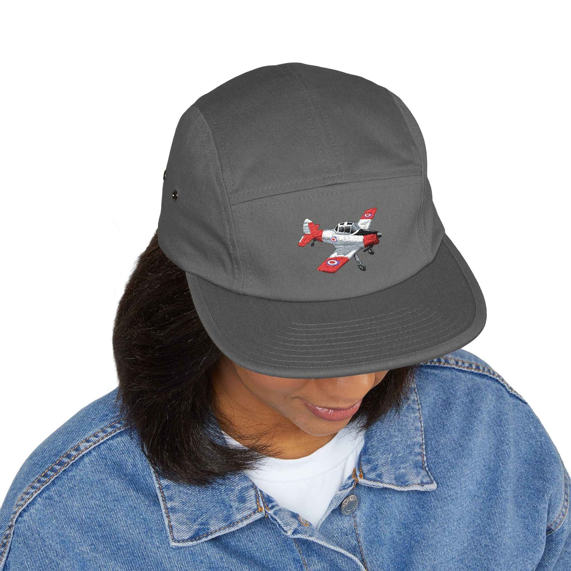 DH Chipmunk Racing Embroidered 5-Panel Cap