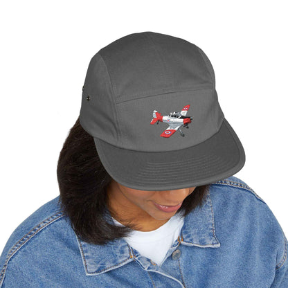 DH Chipmunk Racing Embroidered 5-Panel Cap