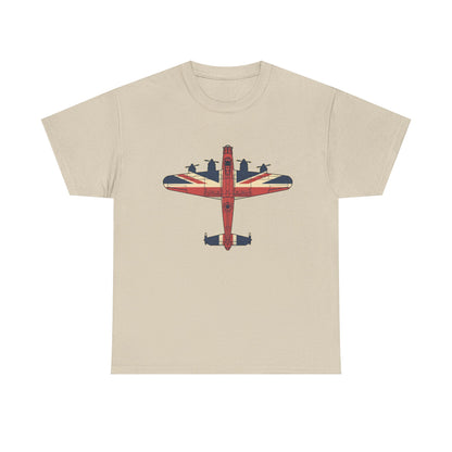 British Aviation Union Jack Bomber T-Shirt