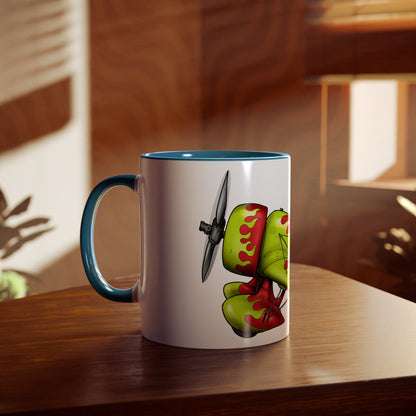Gee Bee Two-Tone Coffee Mugs, 11oz - Funky Aviation
