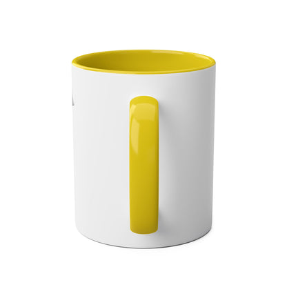 Yellow Decals Cartoon Ikarus C42 Microlight 11oz Coffee Mug