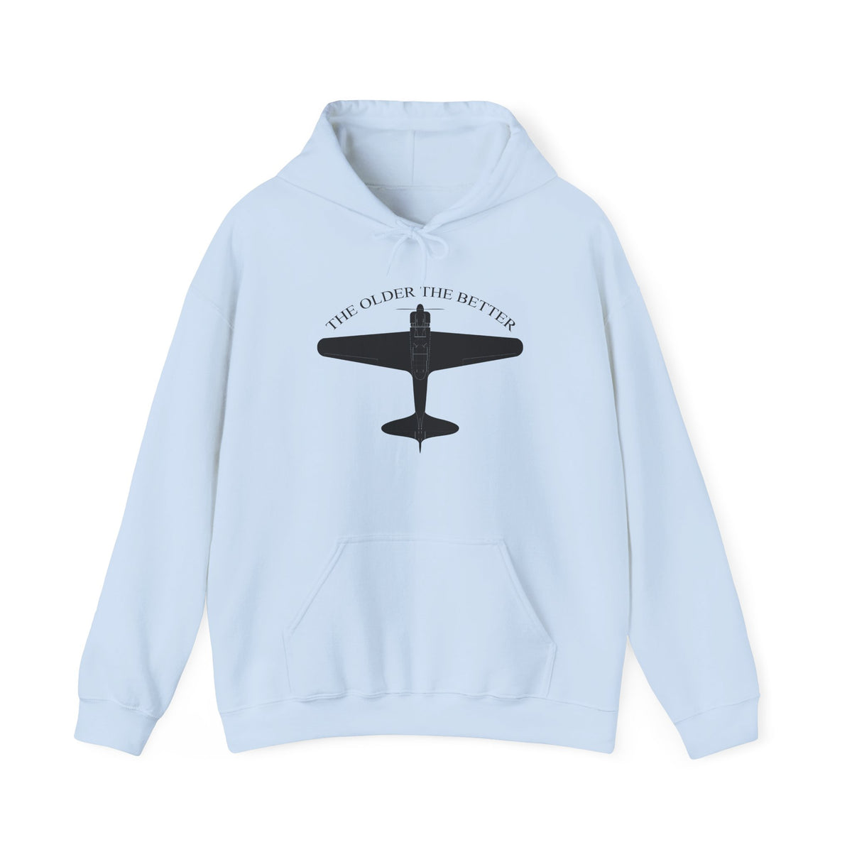 The Older the Better Classic Airplane Hoodie