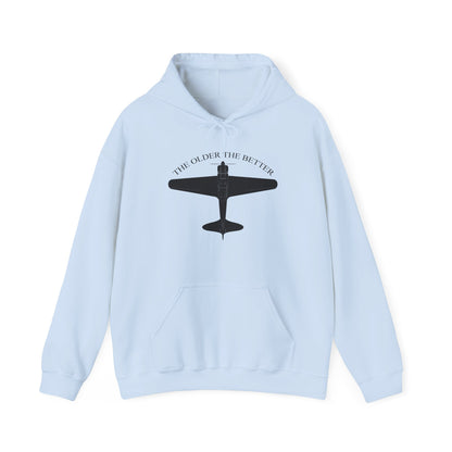 The Older the Better Classic Airplane Hoodie