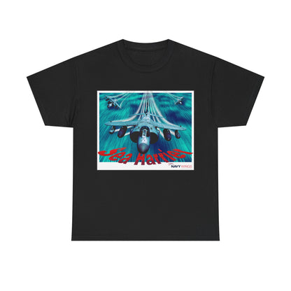 Harrier Jump Jet Vintage Navy Airplane T-Shirt — Retro Military Aviation Tee