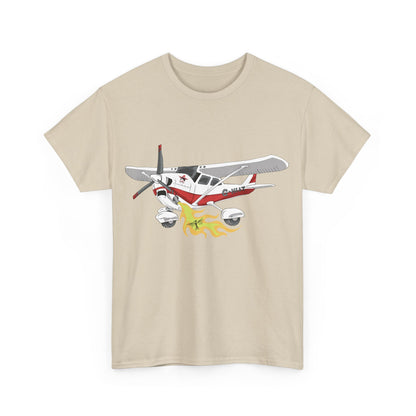 Cessna Unisex Tee Hand Drawn Aviation Design