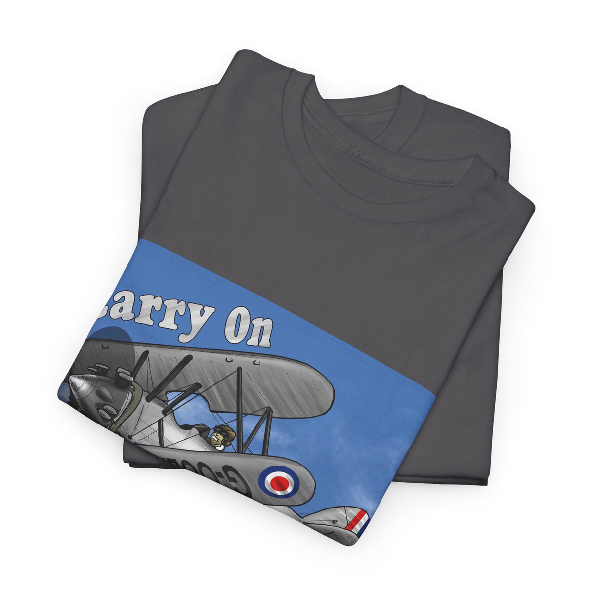 Carry On Flying Vintage Airplane T-Shirt