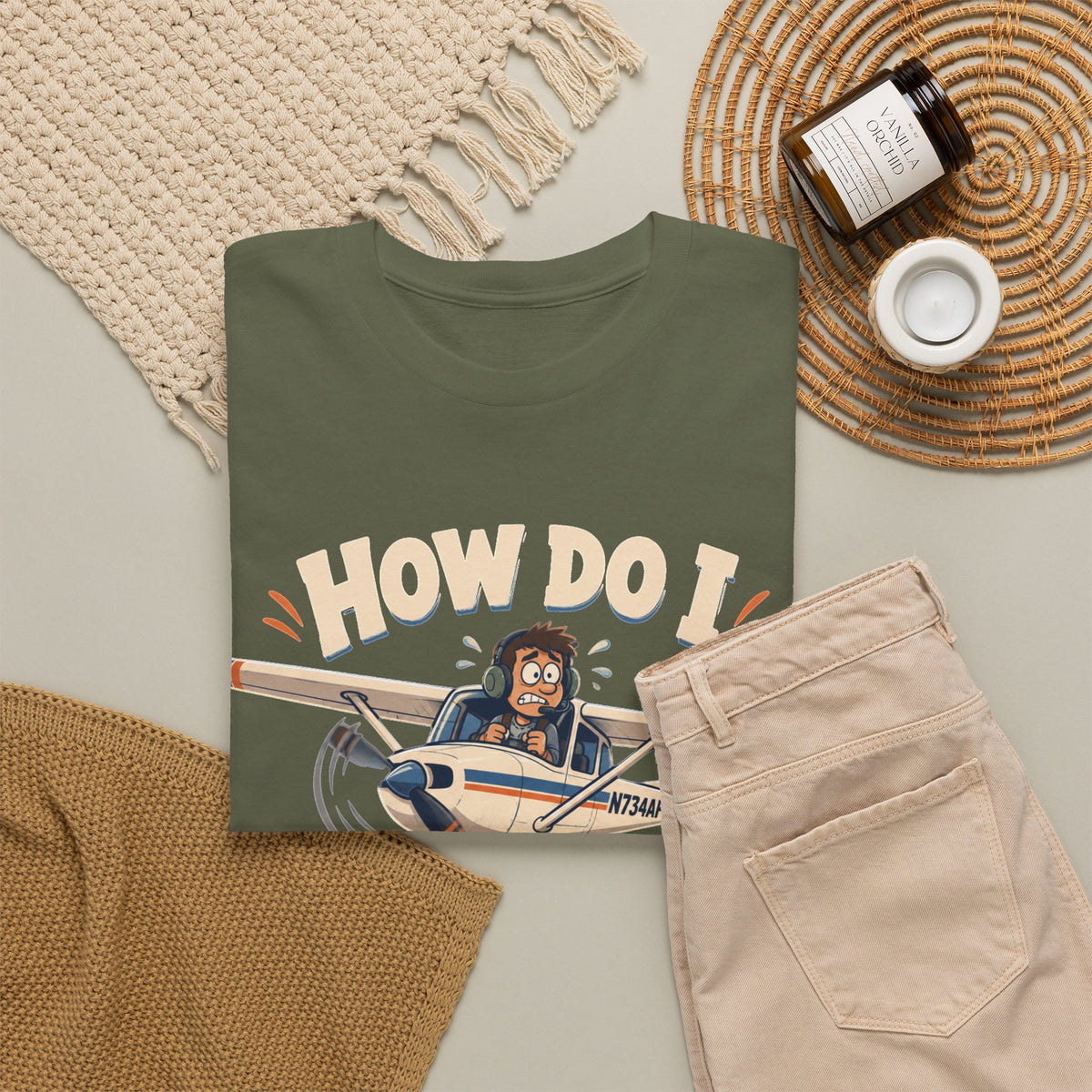 How Do I Land This Thing? Funny Pilot Aviation T-Shirt