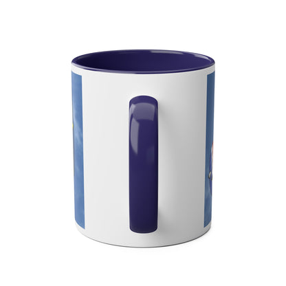 Vintage Nimrod Two-Tone Coffee Mugs, 11oz - Funky Aviation