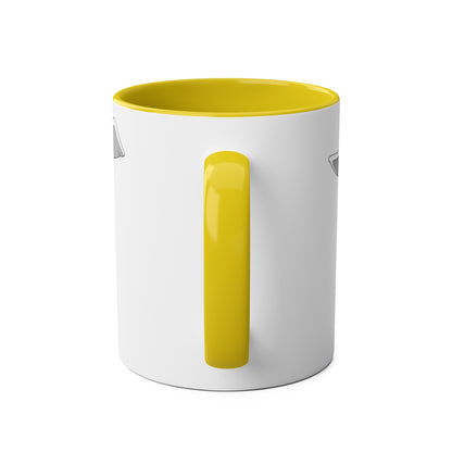 Ikarus C42 Two-Tone Coffee Mugs, 11oz - Funky Aviation