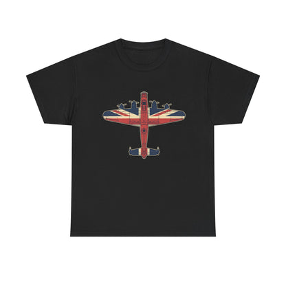 British Aviation Union Jack Bomber T-Shirt