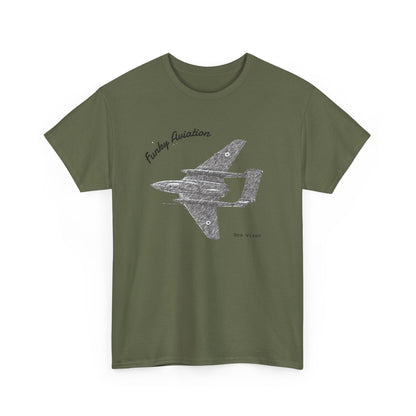 Funky Aviation Sea Vixen Vintage Aircraft T-Shirt