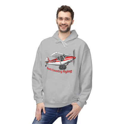 Fleece Hoodie - Alaskan Bush Pilot Super Cub Design