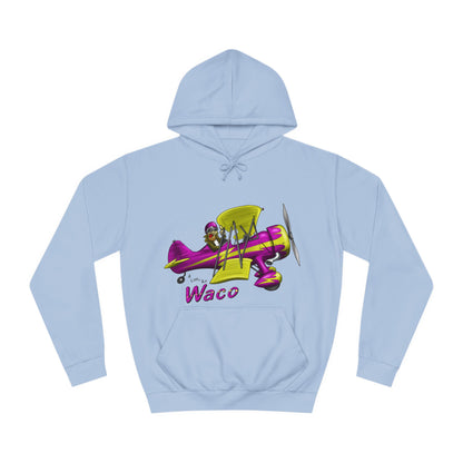 Waco Retro Aircraft Unisex College Hoodie - Funky Aviation