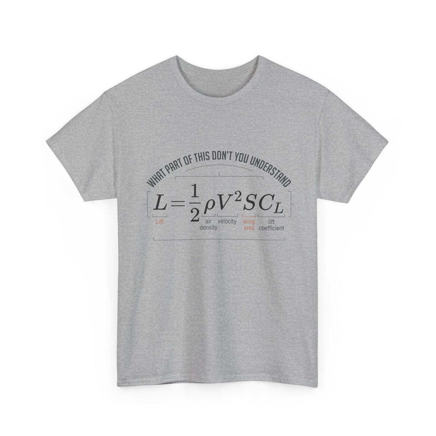 Physics Formula T-Shirt – “What Part of This Don’t You Understand?” Tee