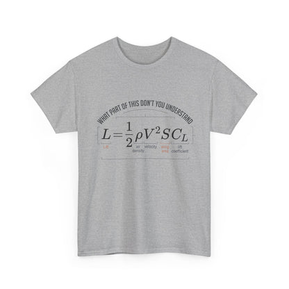 Physics Formula T-Shirt – “What Part of This Don’t You Understand?” Tee