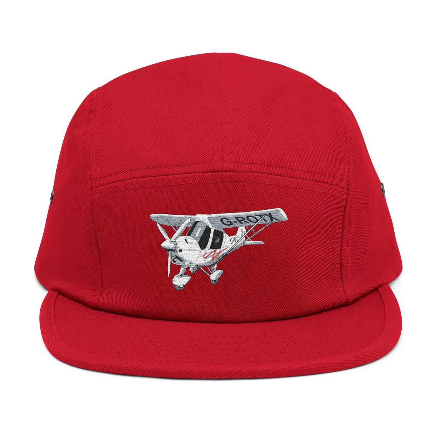 Rotax Ikarus C42 Sports Aviation Racing Embroidered 5-Panel Cap