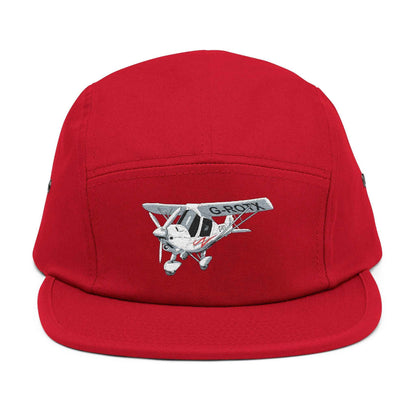 Rotax Ikarus C42 Sports Aviation Racing Embroidered 5-Panel Cap
