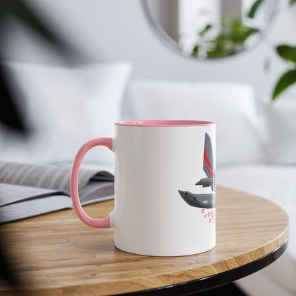 Eurostar EV07 Captain Cool Two-Tone Coffee Mugs, 11oz - Funky Aviation