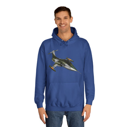 Starfighter Aircraft Design Unisex College Hoodie - Funky Aviation