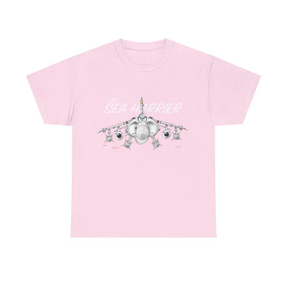 Vintage Fighter Jet Graphic Cotton T-Shirt