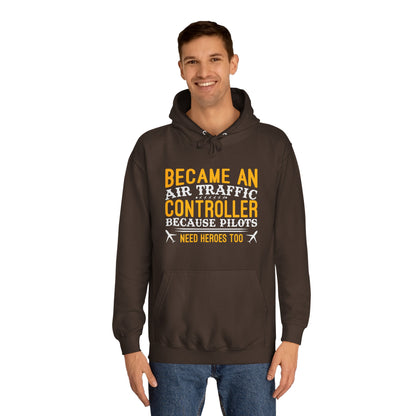 ATC Slogan Unisex College Hoodie - Funky Aviation