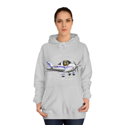 Sting Aircraft Unisex College Hoodie - Funky Aviation
