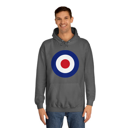 Roundel Design Unisex College Hoodie - Funky Aviation