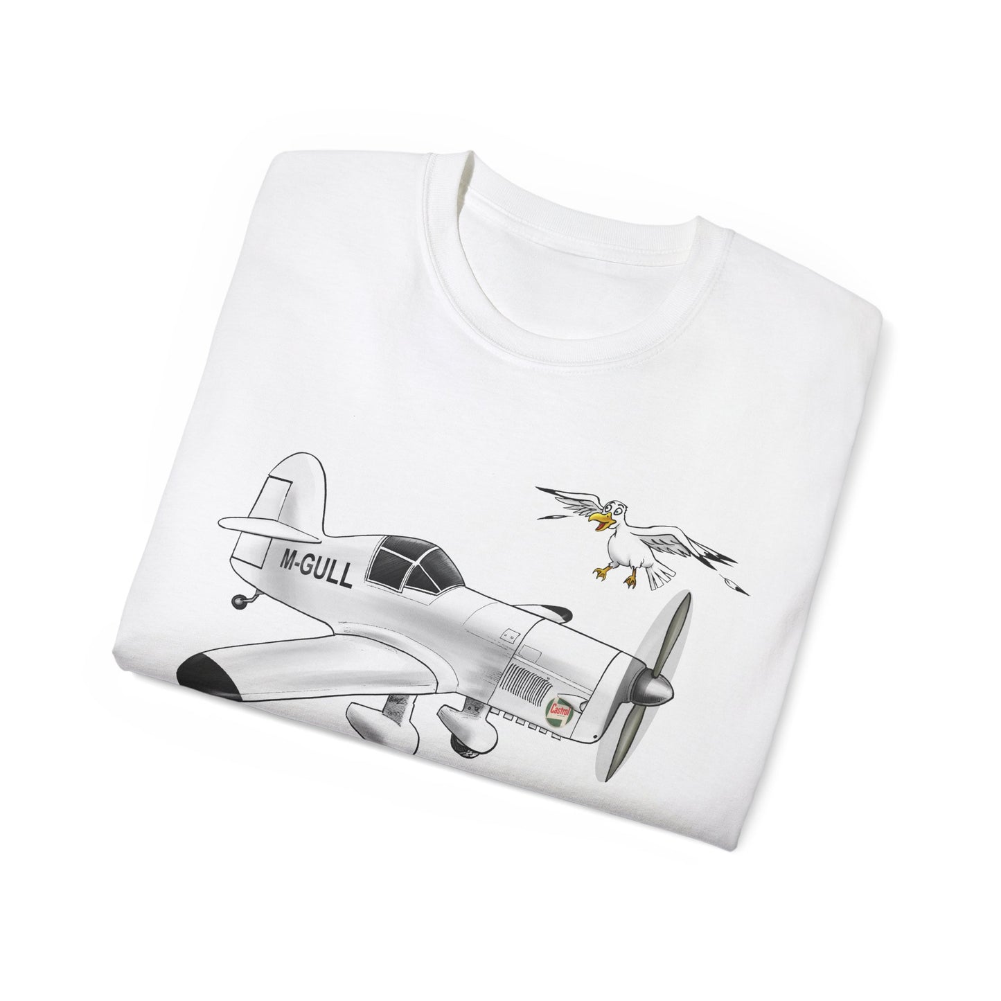 The Mew Gull Aircraft Unisex Ultra Cotton Tee