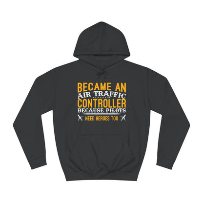 ATC Slogan Unisex College Hoodie - Funky Aviation