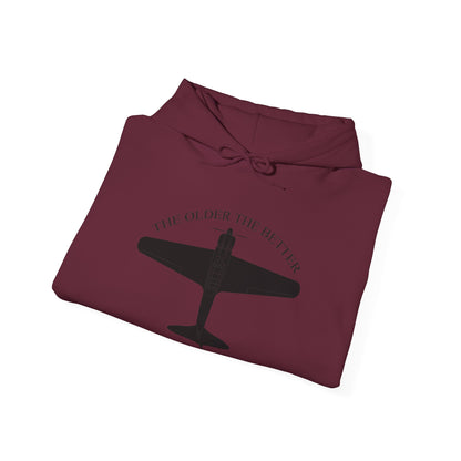 The Older the Better Classic Airplane Hoodie