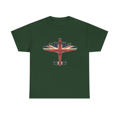 British Aviation Union Jack Bomber T-Shirt