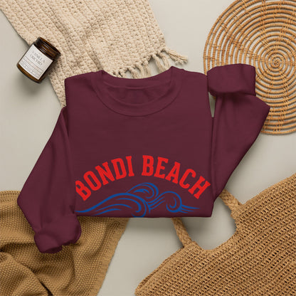 Bondi Beach Surfers Sydney Crewneck Sweatshirt