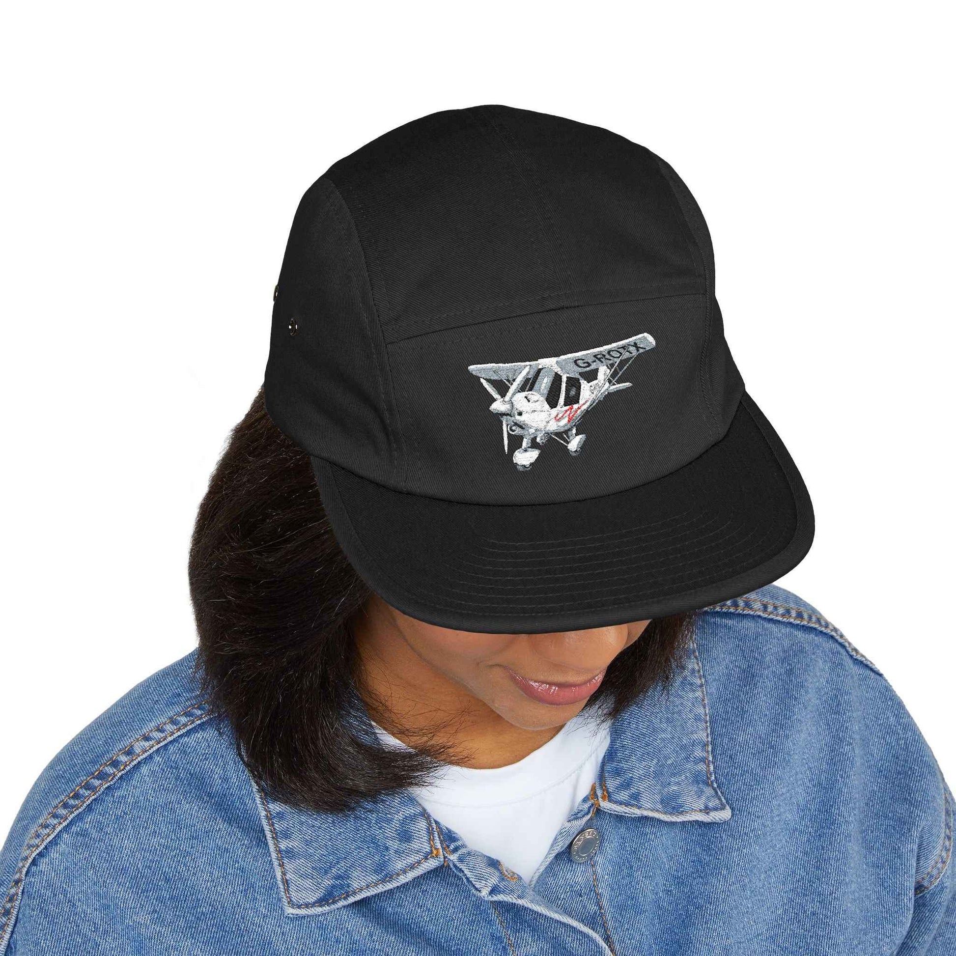 Rotax Ikarus C42 Sports Aviation Racing Embroidered 5-Panel Cap