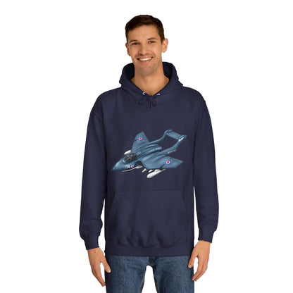 Sea Vixen Unisex College Hoodie - Funky Aviation
