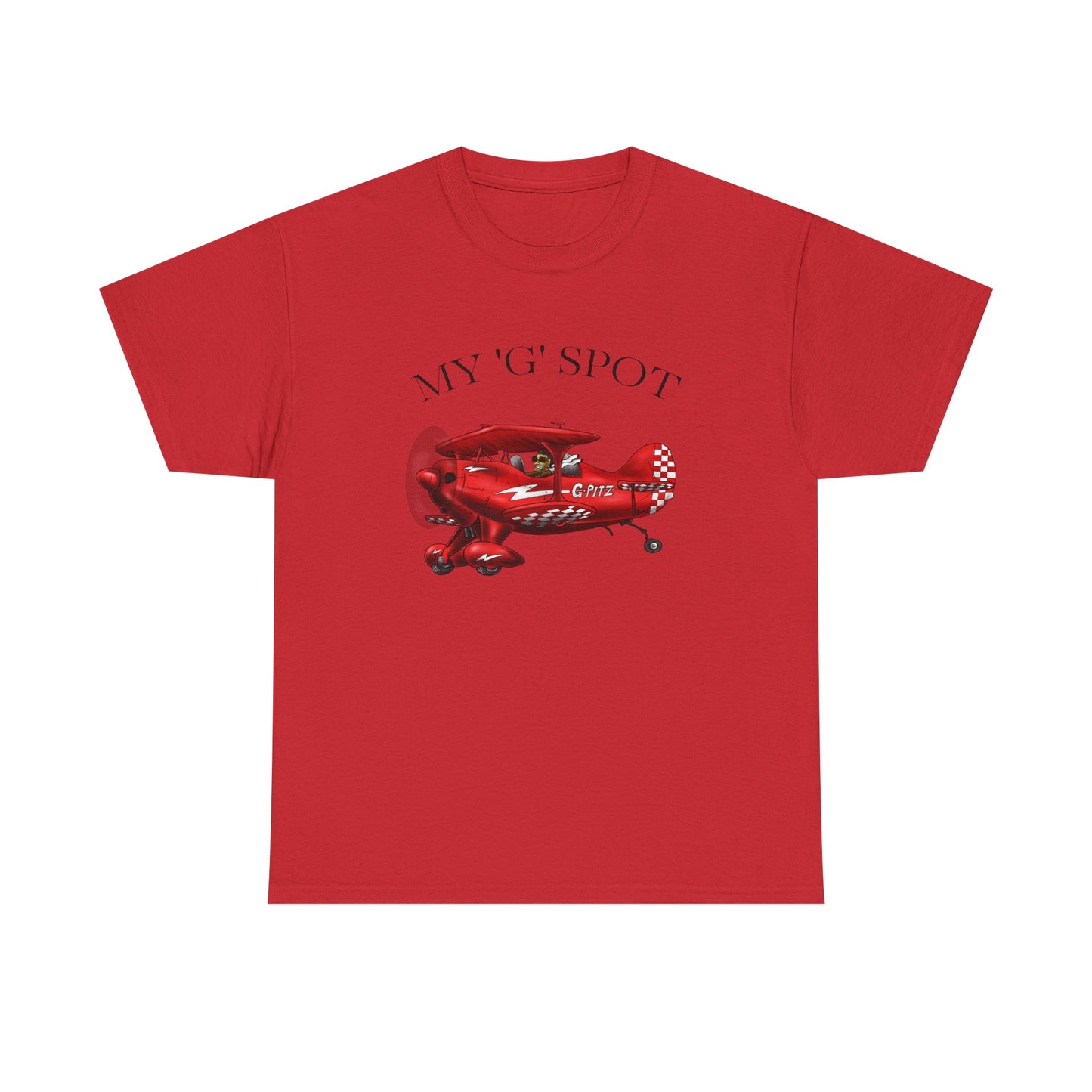 My 'G' Spot Aerobatic Unisex Heavy Cotton Tee