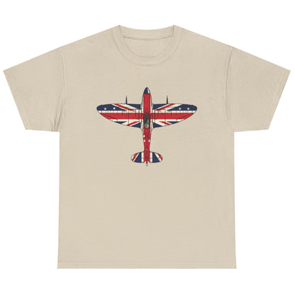Union Jack Vintage Aircraft  T-Shirt