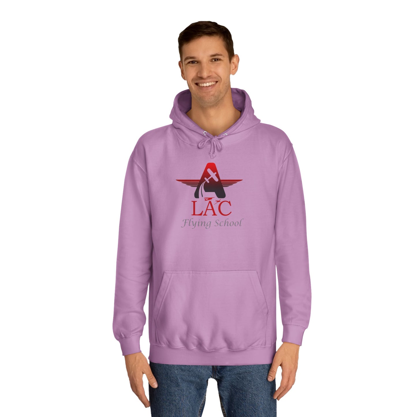 College Hoodie - LAC Flying School Logo