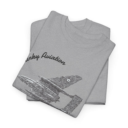 Funky Aviation Sea Vixen Vintage Aircraft T-Shirt