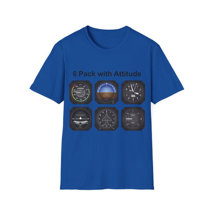 Aviator 6 Pack Unisex T-Shirt - Attitude Collection
