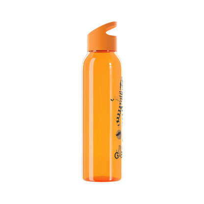 G-BONW Jailbird Glass Water Bottle - Vintage Style Design