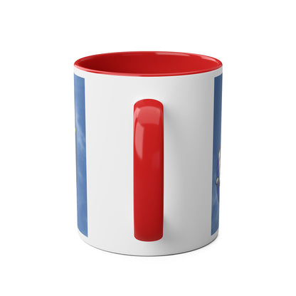 Vintage Nimrod Two-Tone Coffee Mugs, 11oz - Funky Aviation